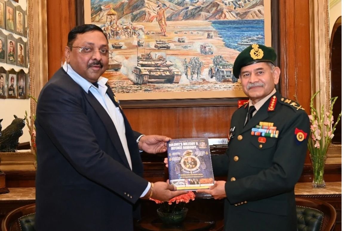 Col Dr Bhasker Gupta in Indian Army uniform